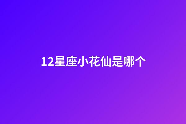 12星座小花仙是哪个-第1张-星座运势-玄机派