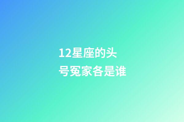 12星座的头号冤家各是谁-第1张-星座运势-玄机派