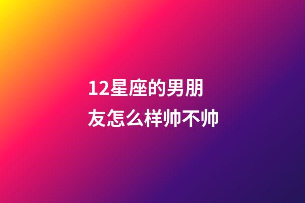 12星座的男朋友怎么样帅不帅-第1张-星座运势-玄机派
