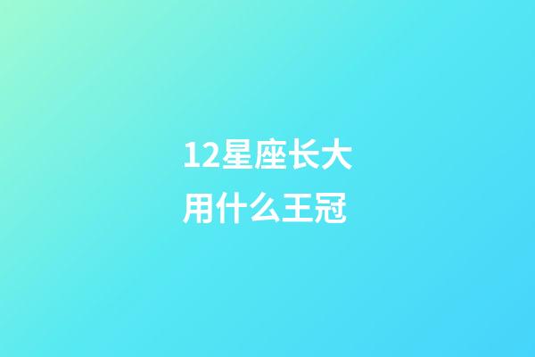 12星座长大用什么王冠-第1张-星座运势-玄机派