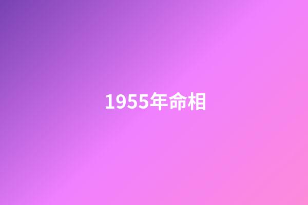 1955年命相