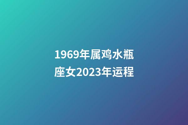 1969年属鸡水瓶座女2023年运程-第1张-星座运势-玄机派
