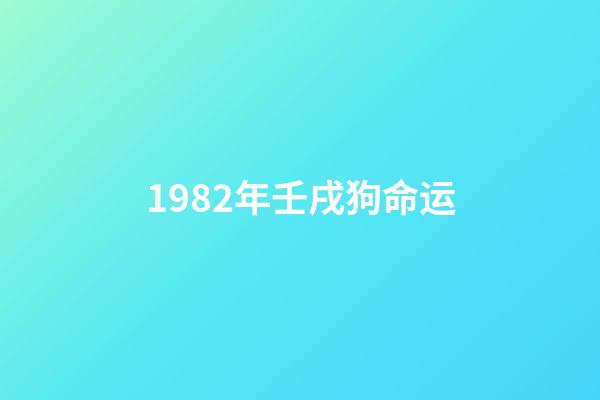 1982年壬戌狗命运(别忘了,它们曾是“老搭档”)-第1张-观点-玄机派