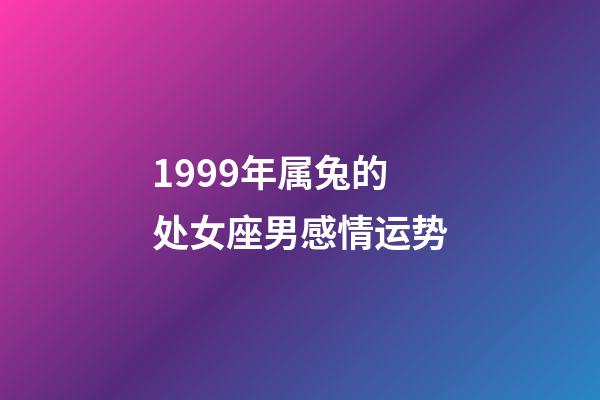 1999年属兔的处女座男感情运势-第1张-星座运势-玄机派