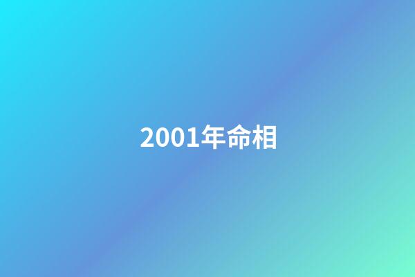 2001年命相