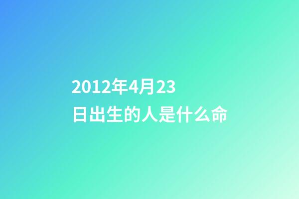 2012年4月23日出生的人是什么命(难以割舍的亲情)-第1张-观点-玄机派