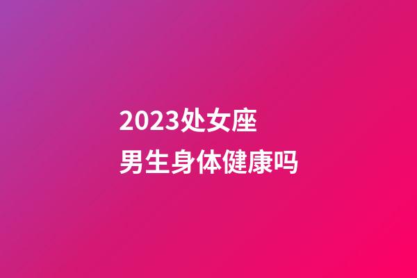 2023处女座男生身体健康吗-第1张-星座运势-玄机派