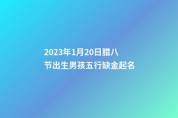 2023年1月20日腊八节出生男孩五行缺金起名