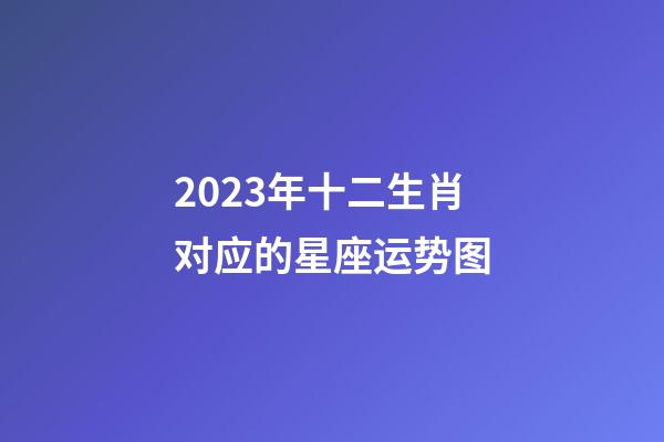 2023年十二生肖对应的星座运势图-第1张-星座运势-玄机派