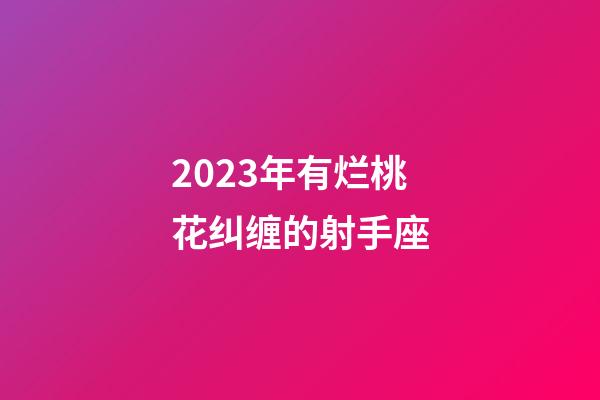2023年有烂桃花纠缠的射手座-第1张-星座运势-玄机派