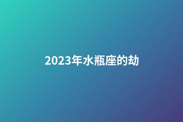 2023年水瓶座的劫-第1张-星座运势-玄机派