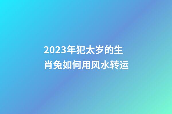 2023年犯太岁的生肖兔如何用风水转运