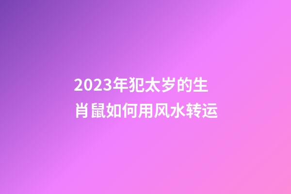 2023年犯太岁的生肖鼠如何用风水转运