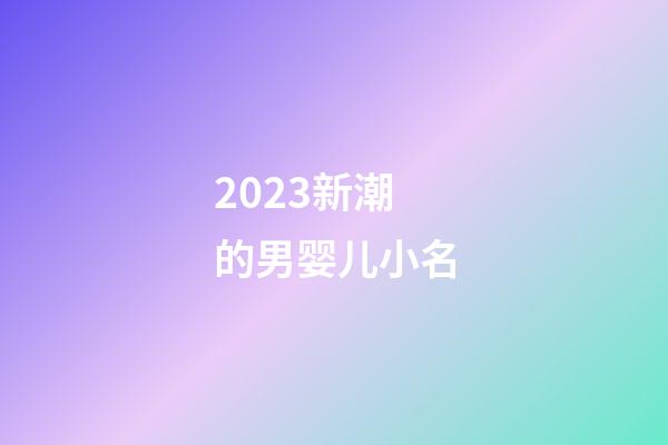 2023新潮的男婴儿小名