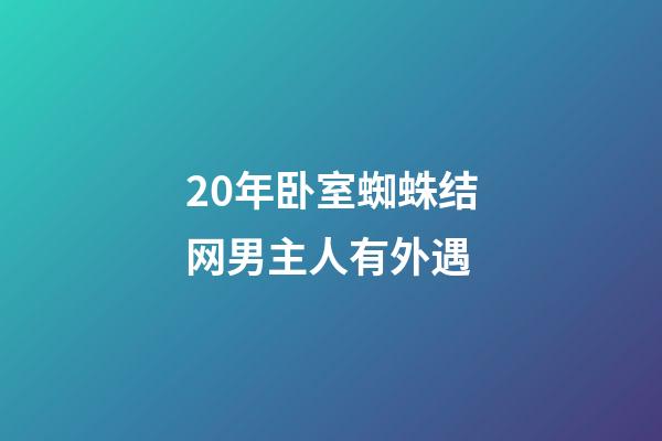 20年卧室蜘蛛结网男主人有外遇