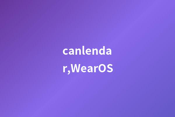canlendar,WearOS-第1张-观点-玄机派