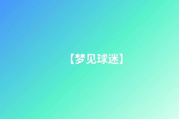 【梦见球迷】
