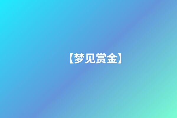【梦见赏金】