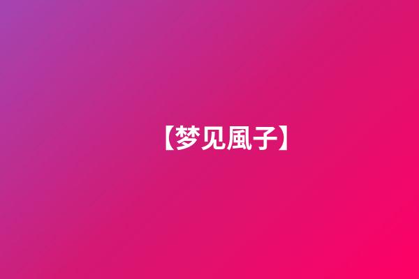 【梦见風子】