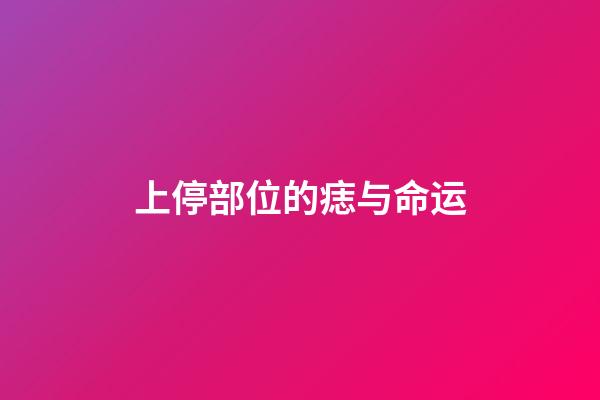 上停部位的痣与命运