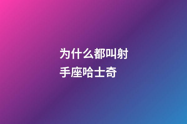 为什么都叫射手座哈士奇-第1张-星座运势-玄机派