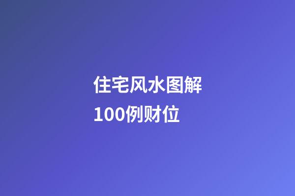 住宅风水图解100例财位