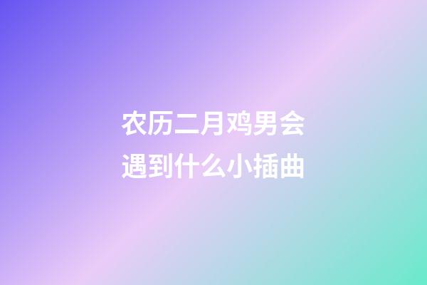 农历二月鸡男会遇到什么小插曲