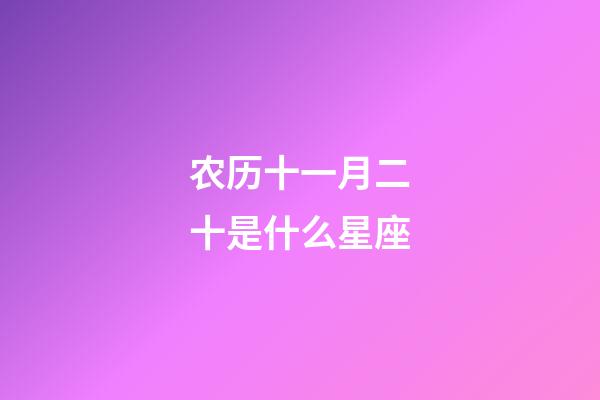 农历十一月二十是什么星座（唯一能治住摩羯的星座）-第1张-星座运势-玄机派