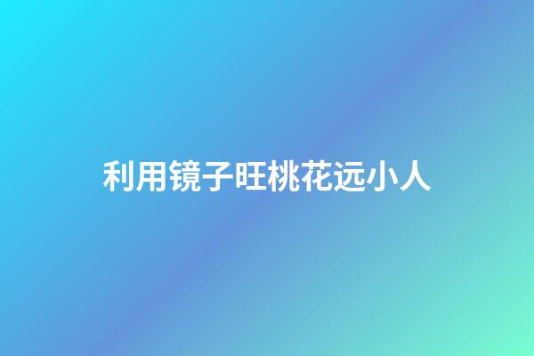 利用镜子旺桃花远小人