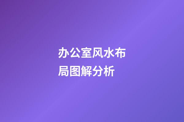 办公室风水布局图解分析