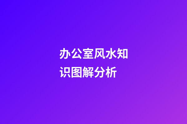 办公室风水知识图解分析