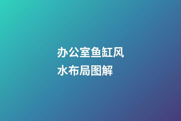 办公室鱼缸风水布局图解