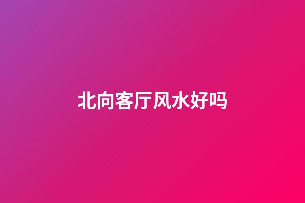 北向客厅风水好吗