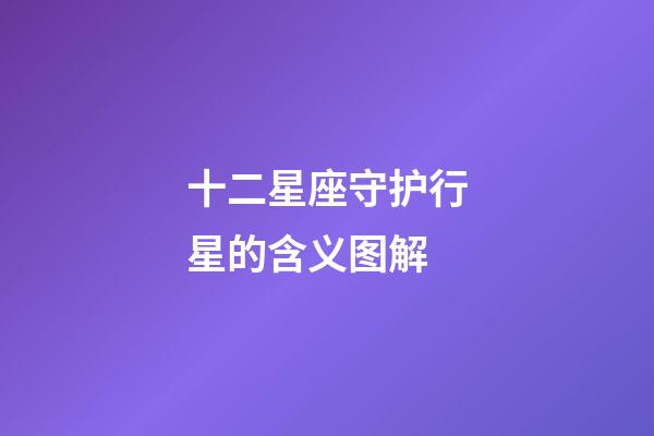 十二星座守护行星的含义图解-第1张-星座运势-玄机派