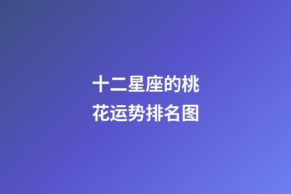 十二星座的桃花运势排名图-第1张-星座运势-玄机派