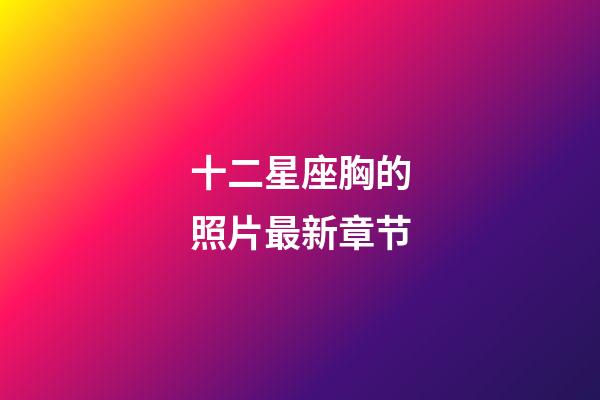 十二星座胸的照片最新章节-第1张-星座运势-玄机派