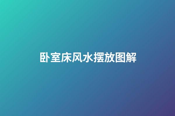 卧室床风水摆放图解