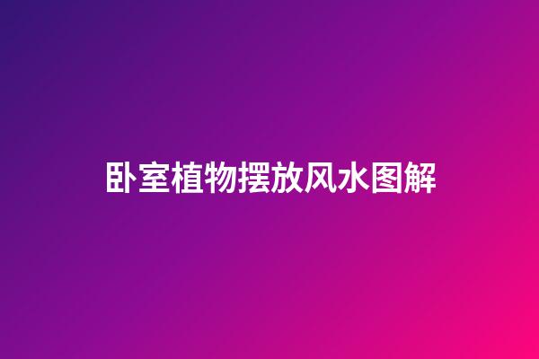 卧室植物摆放风水图解