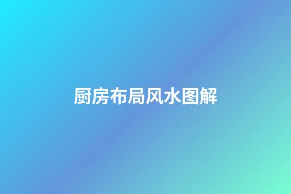 厨房布局风水图解