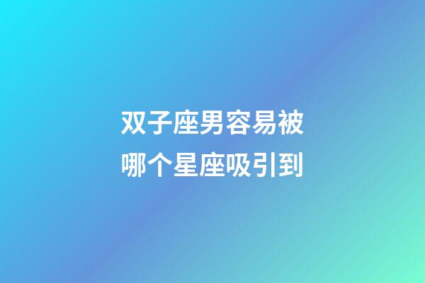 双子座男容易被哪个星座吸引到-第1张-星座运势-玄机派
