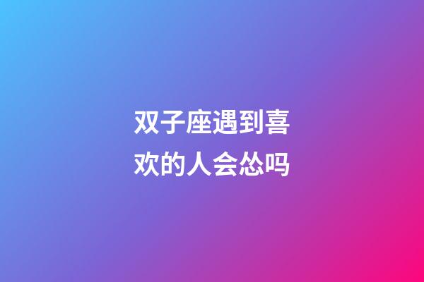 双子座遇到喜欢的人会怂吗-第1张-星座运势-玄机派