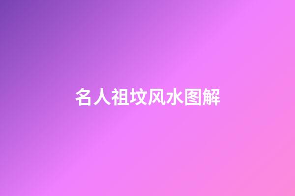 名人祖坟风水图解