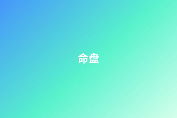 命盘