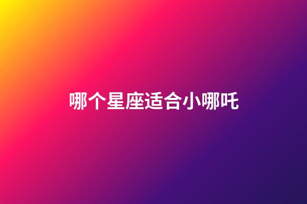 哪个星座适合小哪吒-第1张-星座运势-玄机派