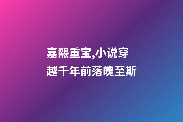 嘉熙重宝,小说穿越千年前落魄至斯-第1张-观点-玄机派