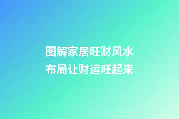 图解家居旺财风水布局让财运旺起来