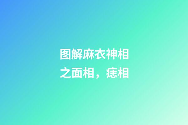 图解麻衣神相之面相，痣相