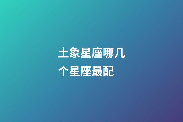 土象星座哪几个星座最配-第1张-星座运势-玄机派