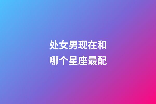 处女男现在和哪个星座最配-第1张-星座运势-玄机派