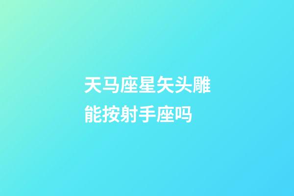 天马座星矢头雕能按射手座吗-第1张-星座运势-玄机派